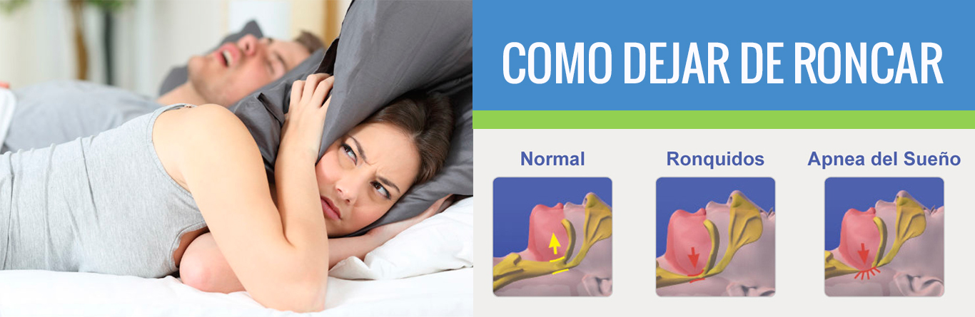 Como dejar de roncar